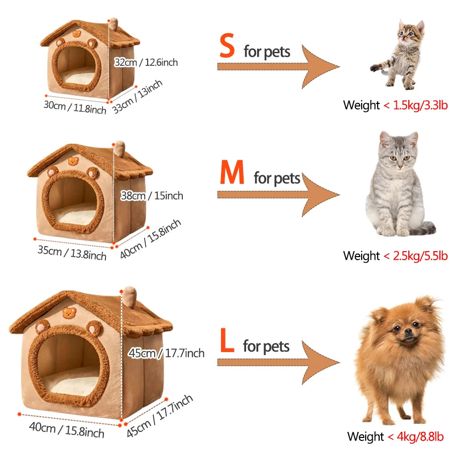 Cozy Haven Foldable Pet House™
