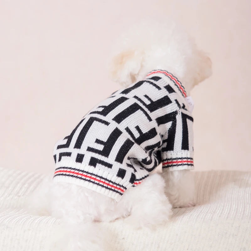 Cozy Knitted Bear Dog Cardigan™
