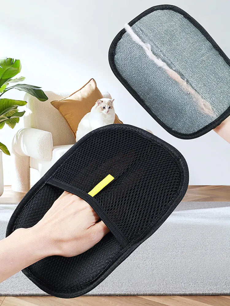 Gentle Grooming Gloves for Pets™