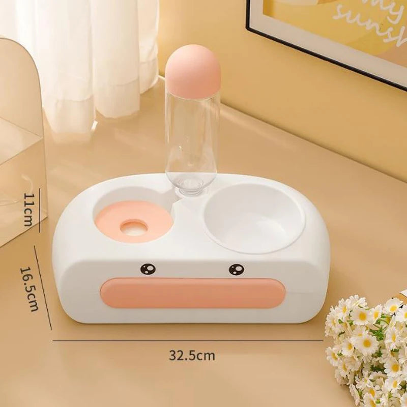 Charming Duck Dual Pet Bowl™