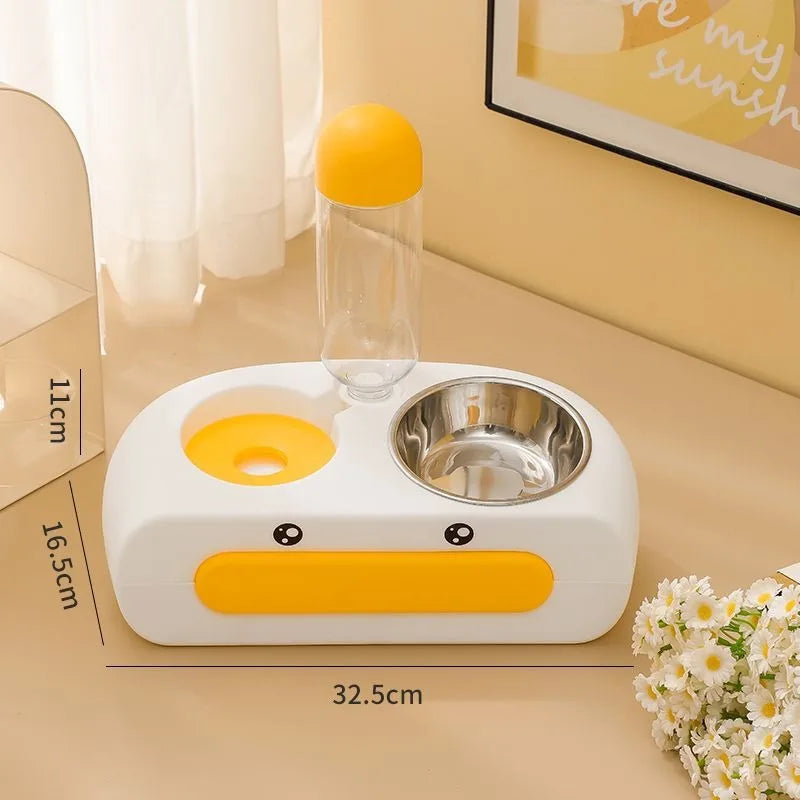 Charming Duck Dual Pet Bowl™