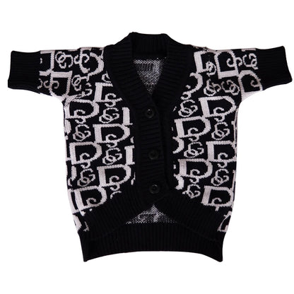 Cozy Knitted Bear Dog Cardigan™