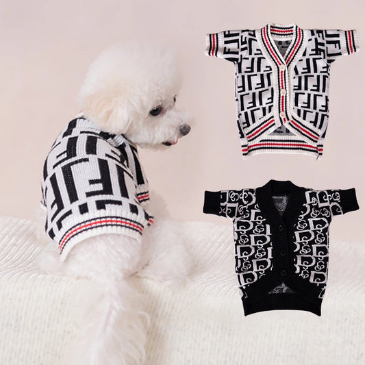 Cozy Knitted Bear Dog Cardigan™