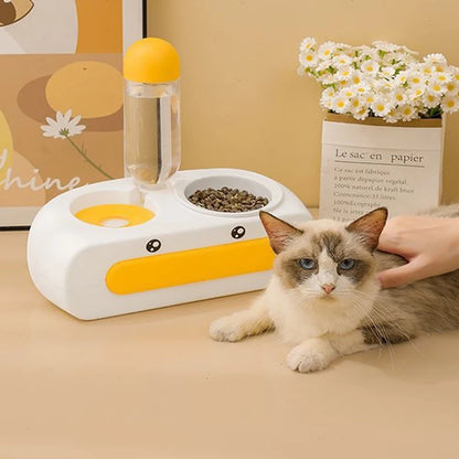 Charming Duck Dual Pet Bowl™