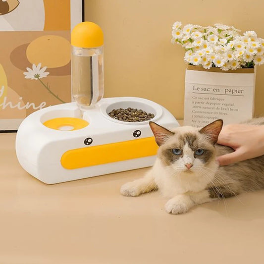 Charming Duck Dual Pet Bowl™